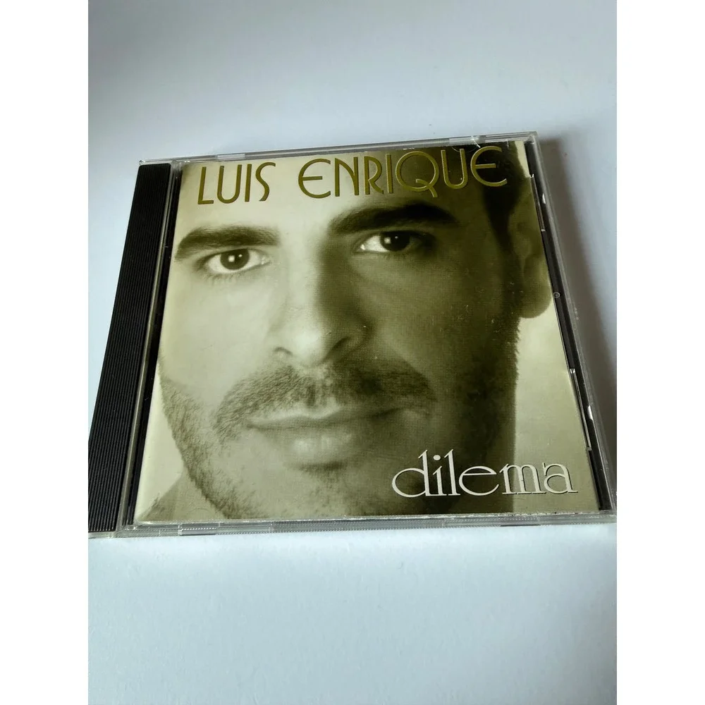 Luis Enrique Dilema CD 1993 Sony Tropical Salsa Latin Music CDZ-81062